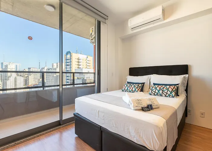 Easy Star - Studio Com Vista Panoramica Para A Cidade - Ut01H